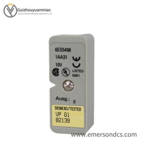 Siemens 6ES5498-1AA31 Analog Input Sub-Module for Industrial Control Applications