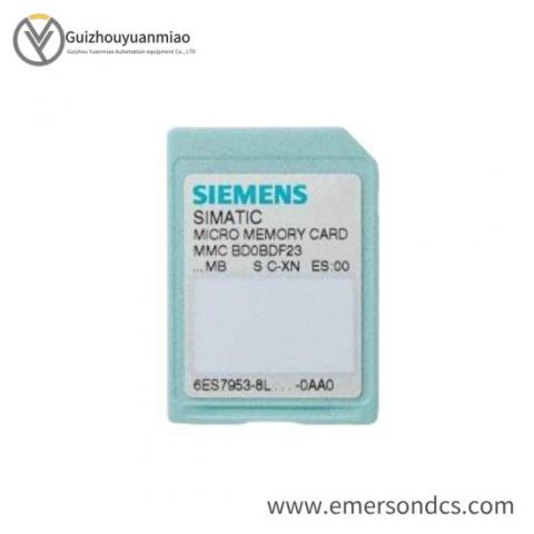 Siemens 6ES7953-8LJ11-0AA0 Micro Memory Card, Industrial Control Solutions