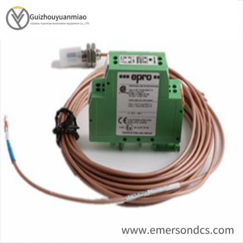 EMERSON PR6423/012-100 CON011 Vibration Sensor, Precision Monitoring for Industrial Applications