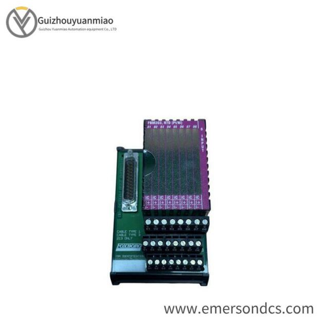 FOXBORO P0961BD-GW30B Control Module, High Precision Industrial Automation Component