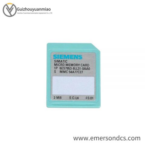 SIEMENS 6ES7953-8LL31-0AA0 Micro Memory Card for S7-300/C7/ET 200, 3V NFlash, 64KB