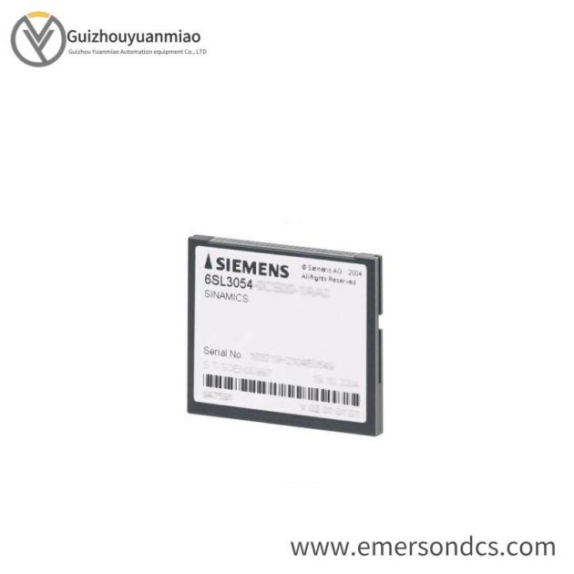 Siemens SINAMICS S120 CompactFlash card 6SL3054-0AA01-1AA0 - Industrial Control Module for Advanced Automation